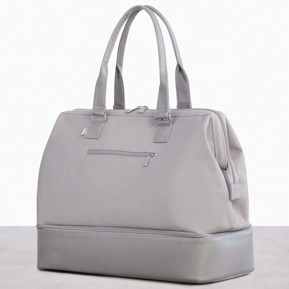 BÉIS Grey Weekender Tote